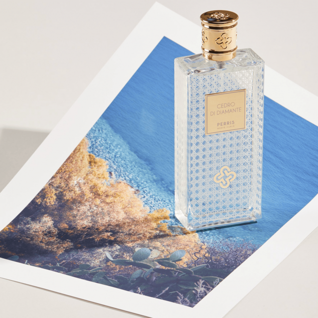 向　CEDRO DI DIAMANTE 50ml Eau de Parfum Perris Monte Carlo Cedro di Diamante Unissex Eau de Parfum